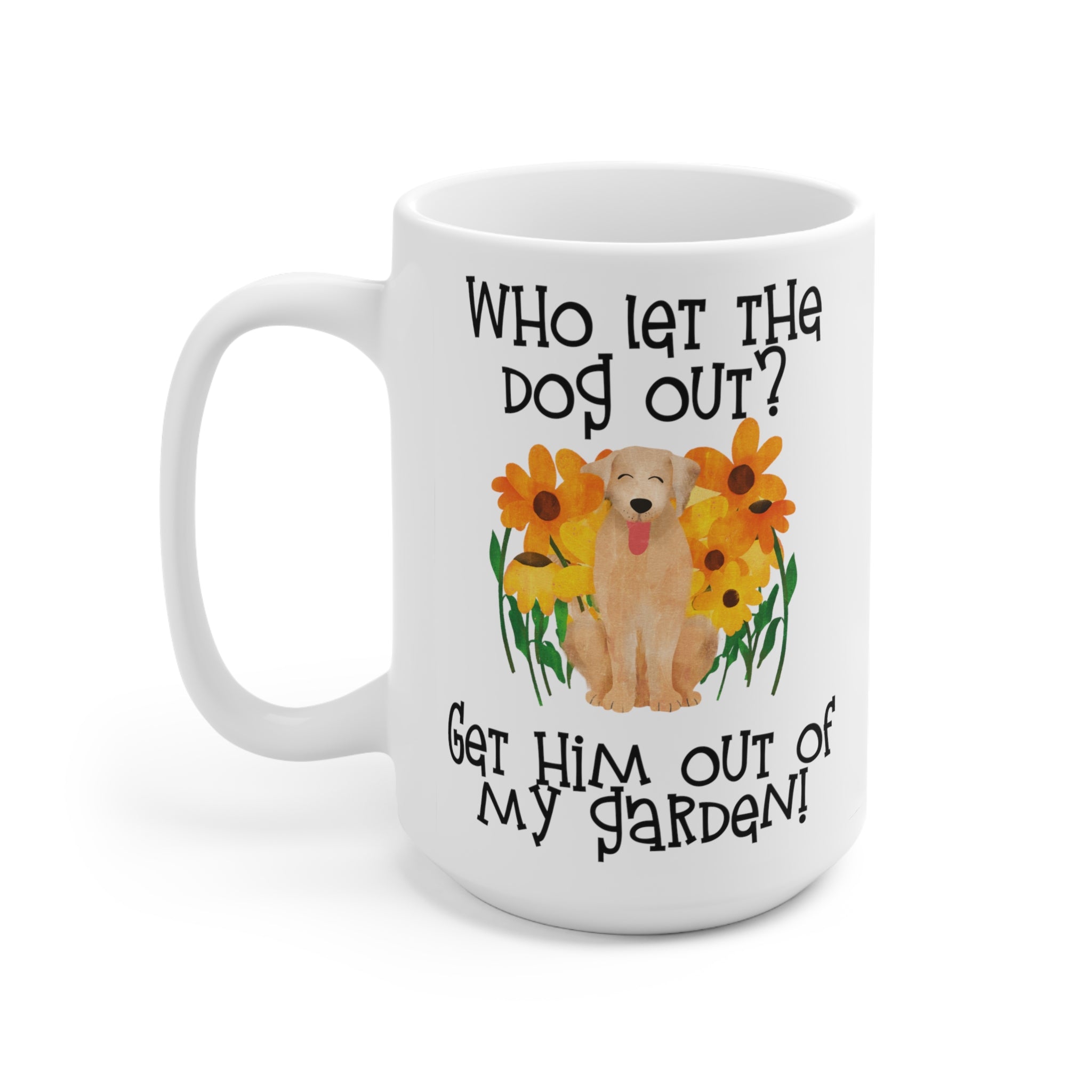 funny dog lover coffee cup