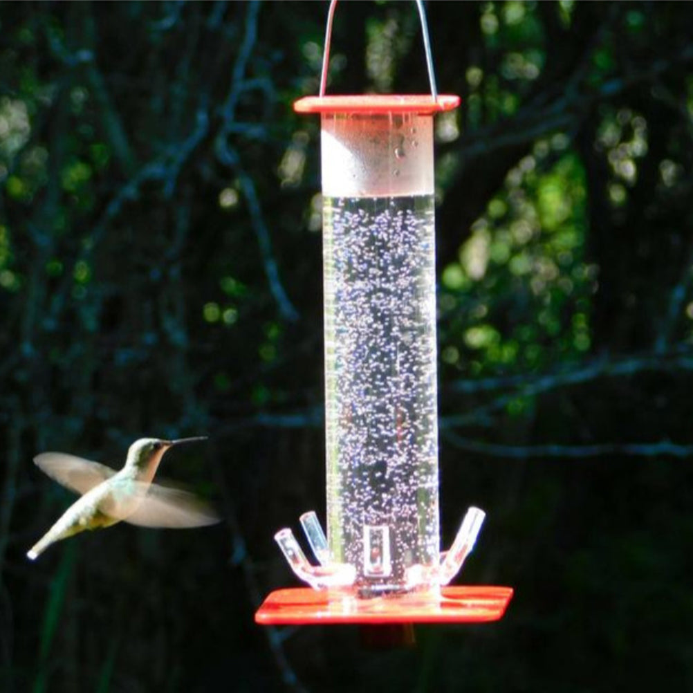 Hummingbird Feeder Bird Feeder, Large Garden Bird Feeders for Outdoors Hanging, Leak Proof Nectar Feeder Waterer