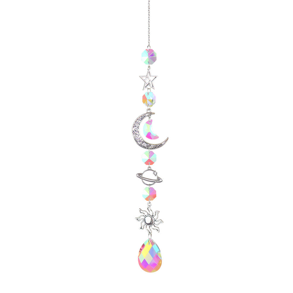 Sun Catcher, Crystal Suncatcher Wind Chime, Crystal Rainbow Maker, Crystal Prism, Wall Hanging Home Decor, Gift For Gardener