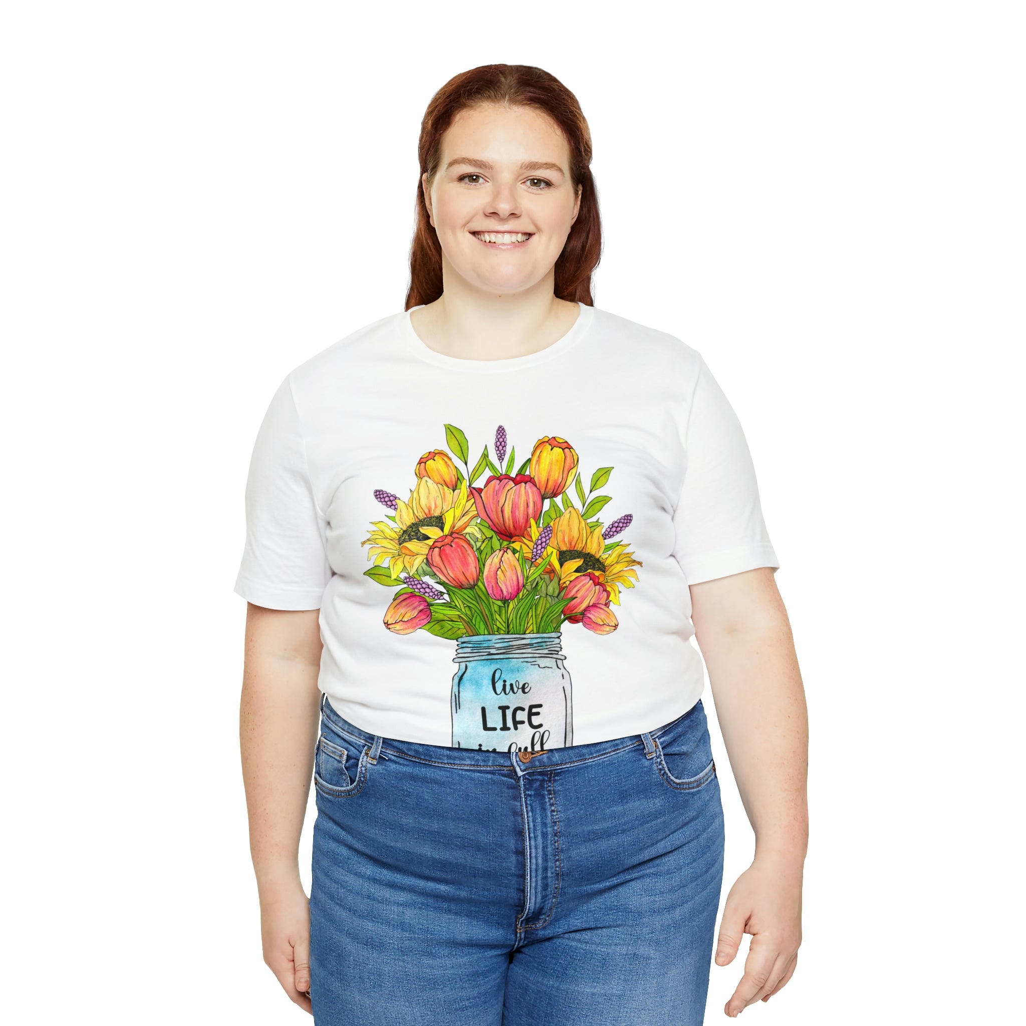 Garden Shirt Live Life In Full Bloom T-Shirt The Ultimate Tee for Plant Lovers
