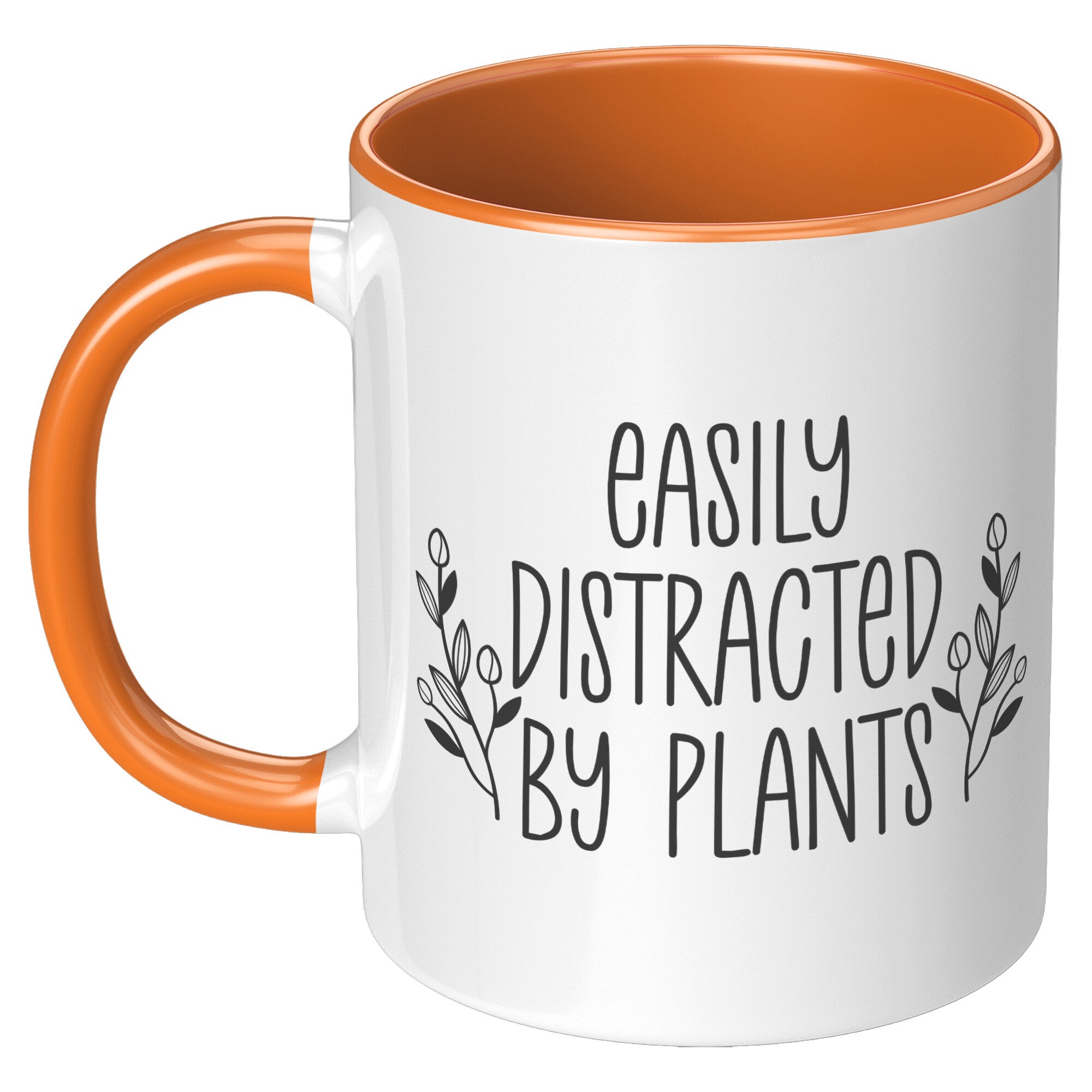 Easily Distracted By Plants Gardener Coffee Mug Garden Gifts.