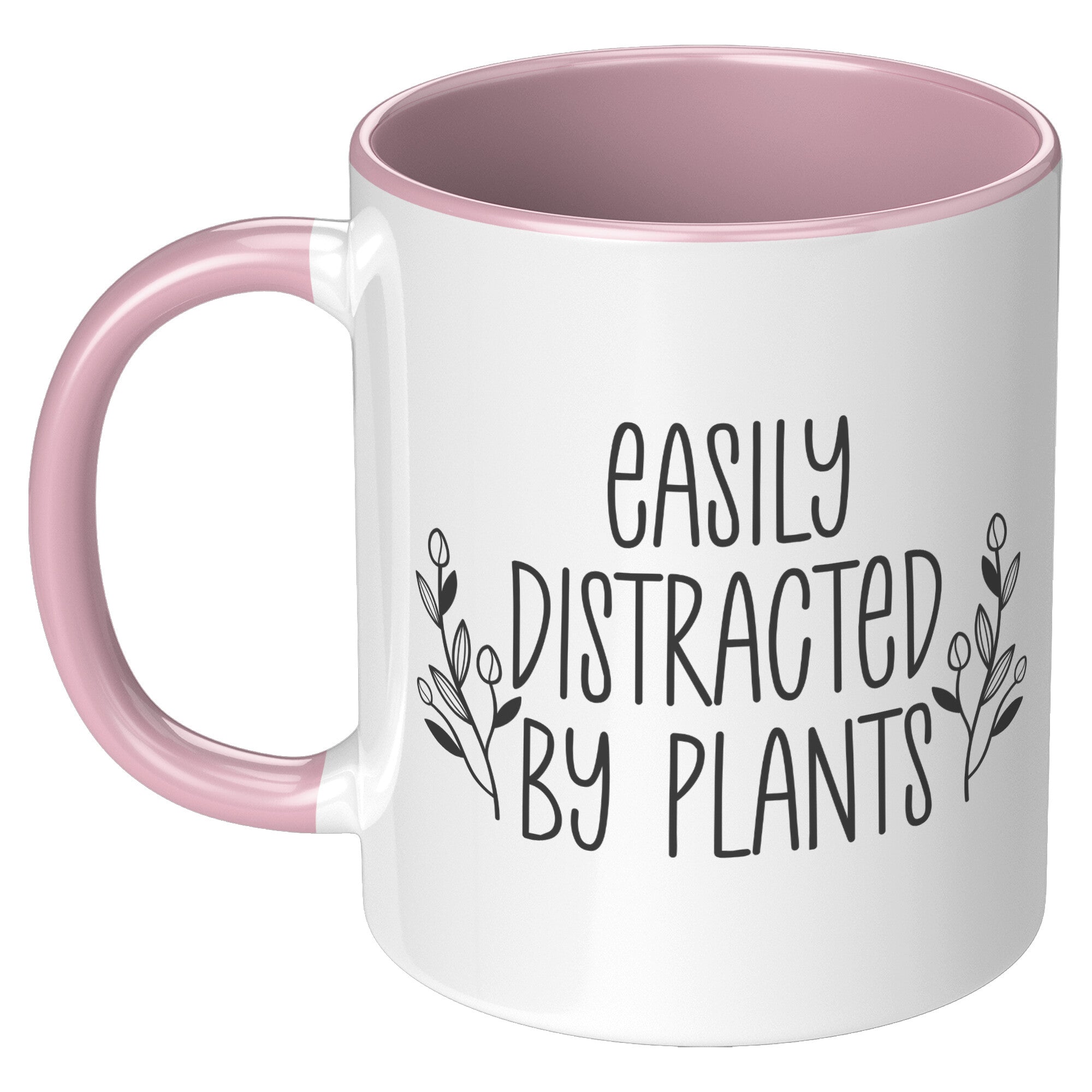 Easily Distracted By Plants Gardener Coffee Mug Garden Gifts.