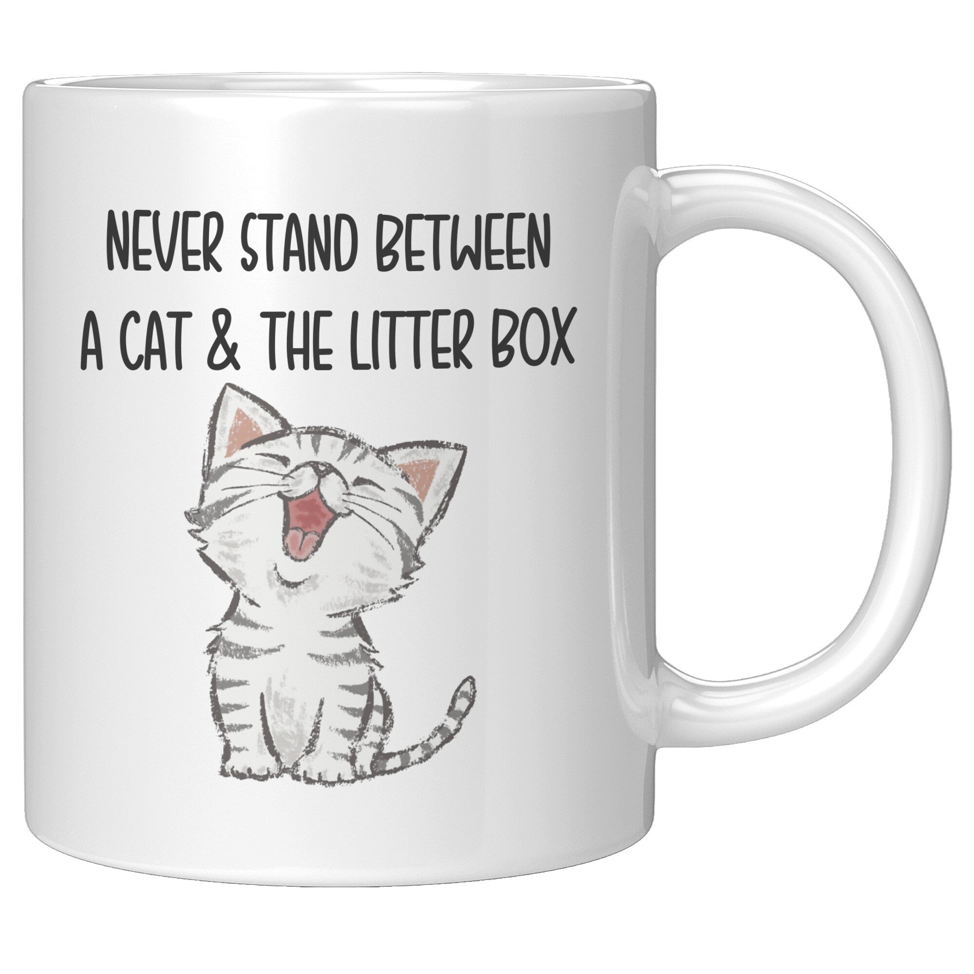 Funny Cat Lovers Coffee Mug Gift For Cat Mom Cat Dad