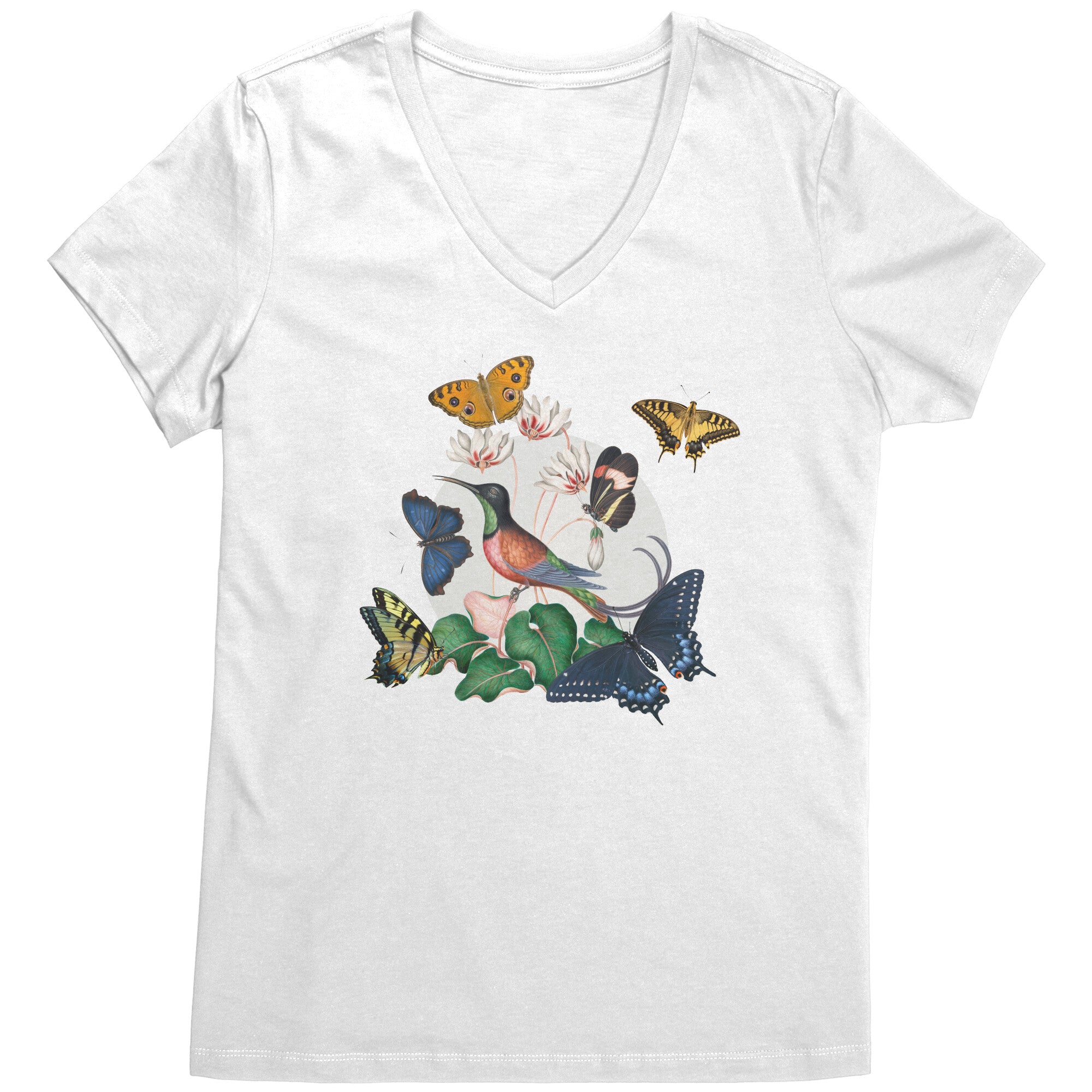 Hummingbird Shirt For Women Unique Hummingbird Gifts TShirt white