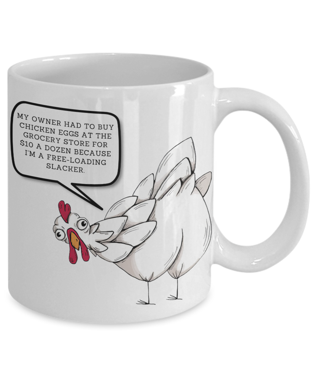 Funny Chicken Lover Coffee Mug Gift for Chicken Dad