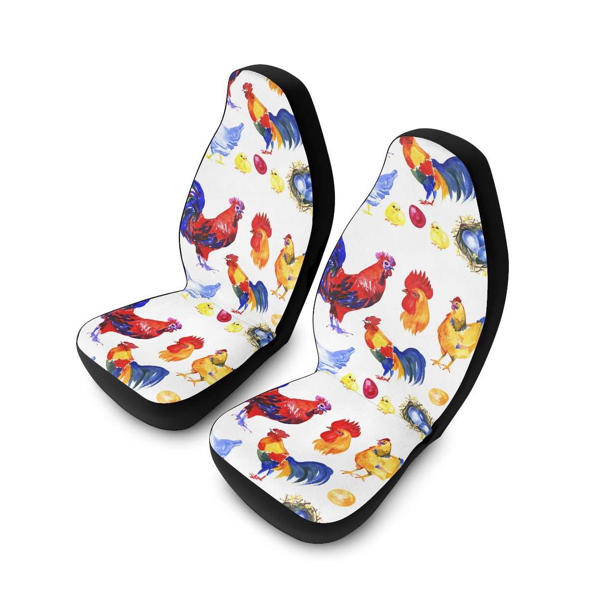Chicken Mom Polyester Car Seat Covers For Chicken Lovers Gift for Chicken Mom
