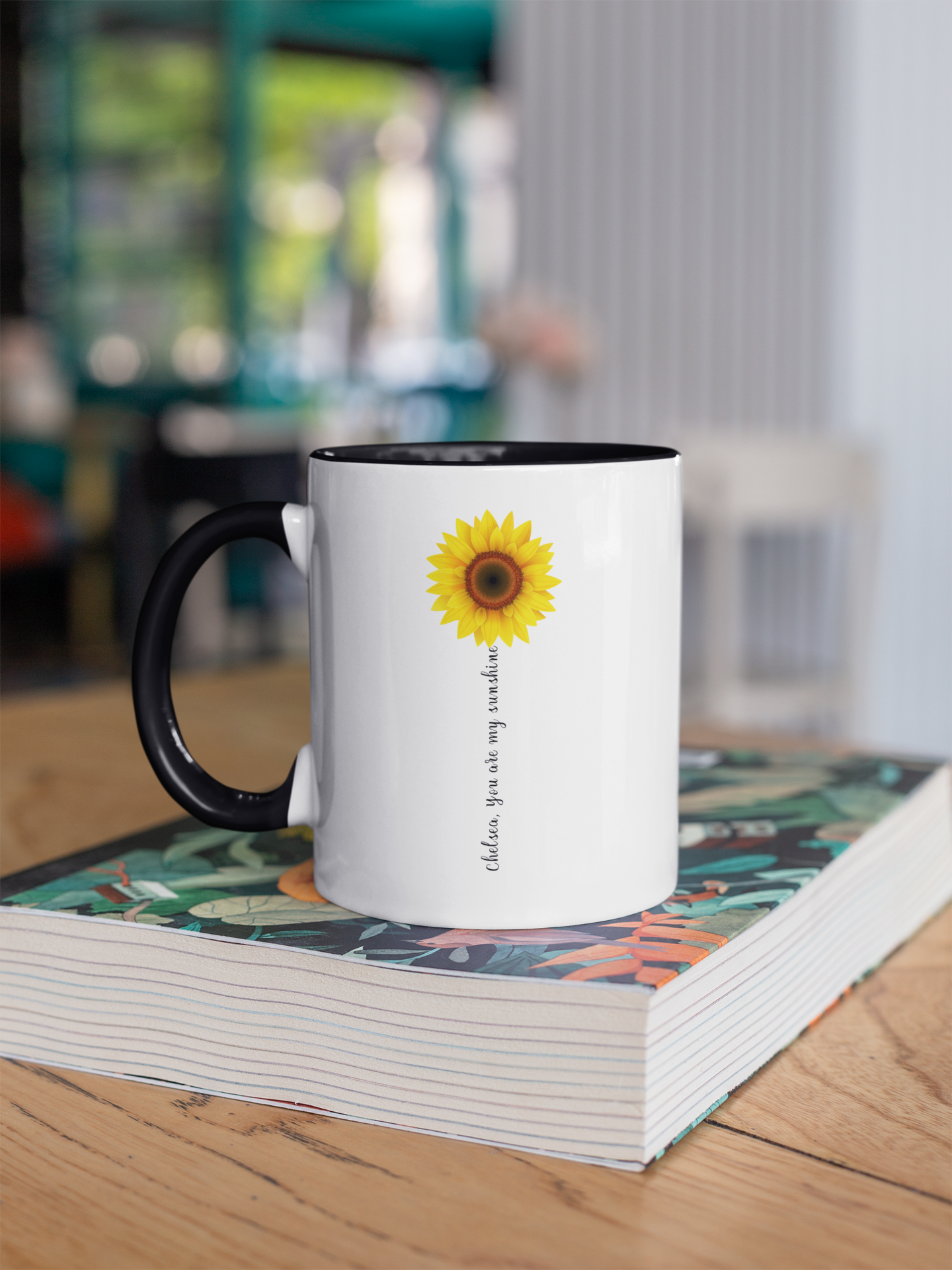 Sunflower Coffee Cup Sunflower Gift Personalized Coffee Cup | Gift For Her | Daughter | Granddaughter