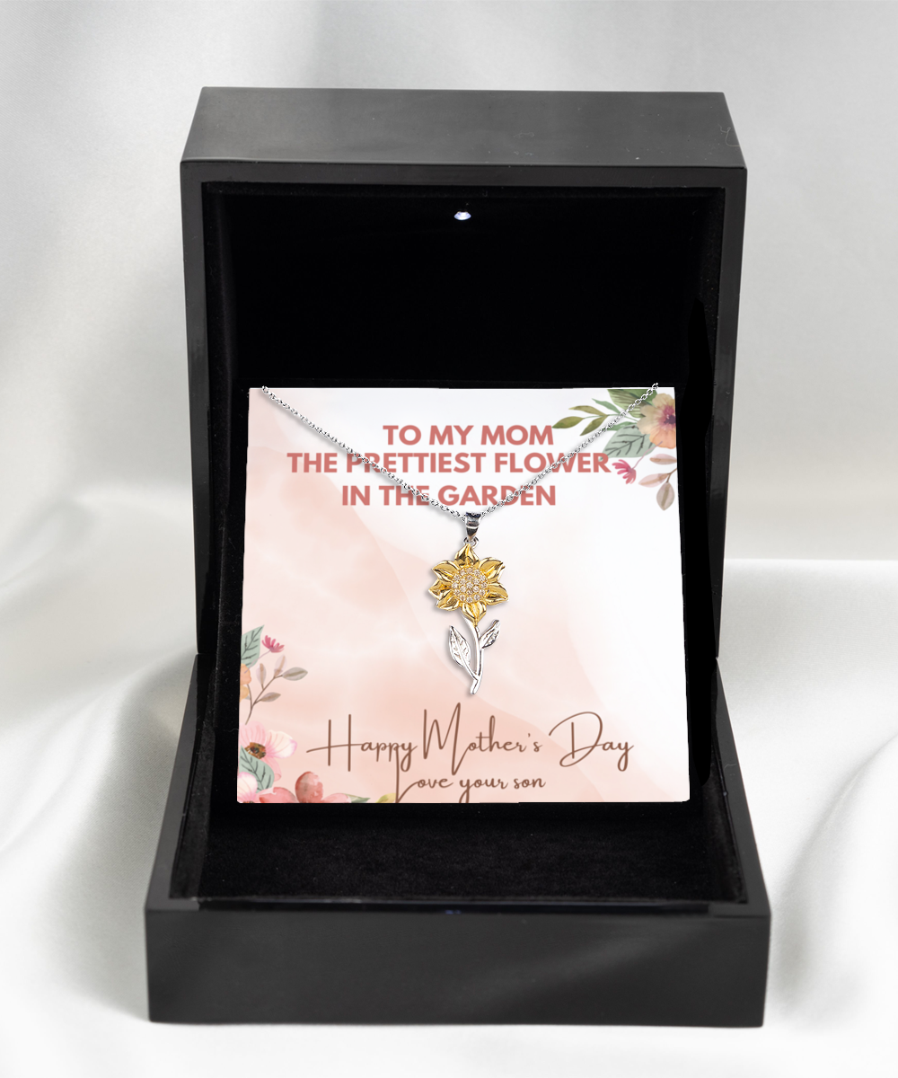 To Mom From Son Mother's Day Necklace Mother Son Gift | Mom Gift from Son, Mother and Son, Mom Necklace from Son