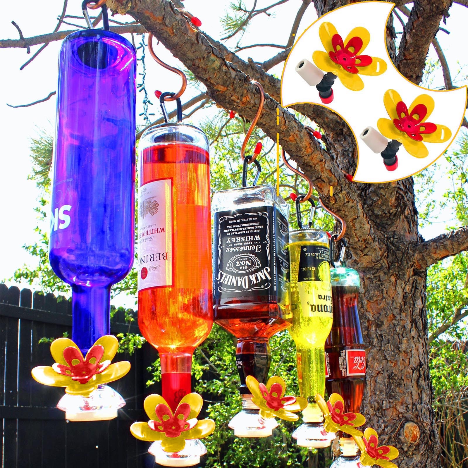 Hummingbird Feeder Wild Bird Feeder Garden Accessories Turn Your Own Recycled Bottles Into The Best Hummingbird Feeder.